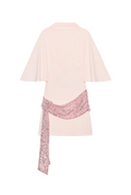 Robe longue dos nu col rond