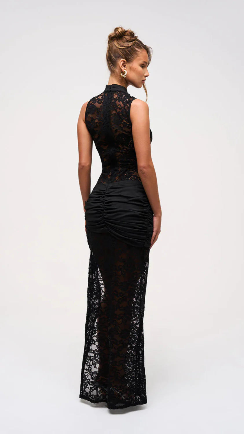 Robe Longue Valentina – Moulante Sans Manches