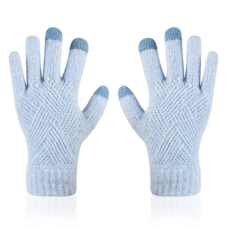 Gants en maille unis – vue 13