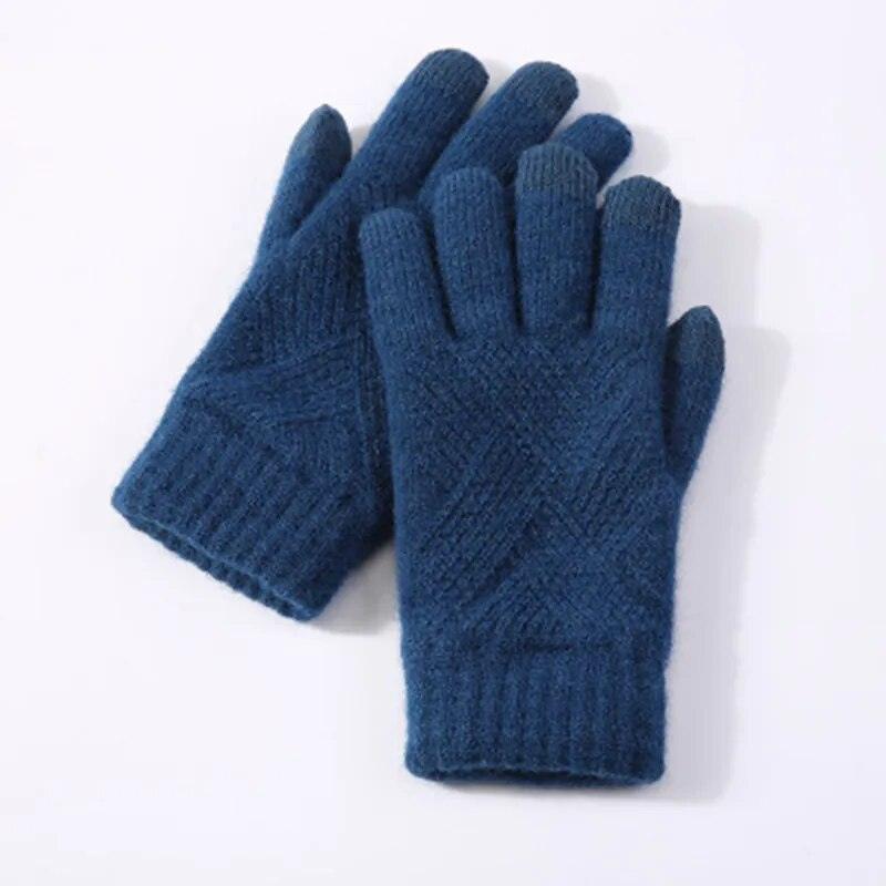 Gants en maille unis – vue 18