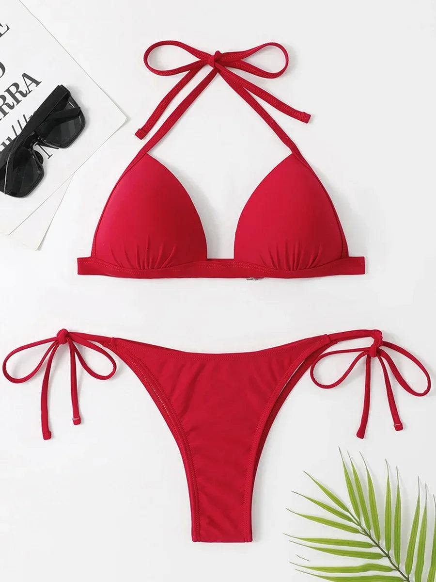Solea Élégance – Bikini Triangle Deux Pièces