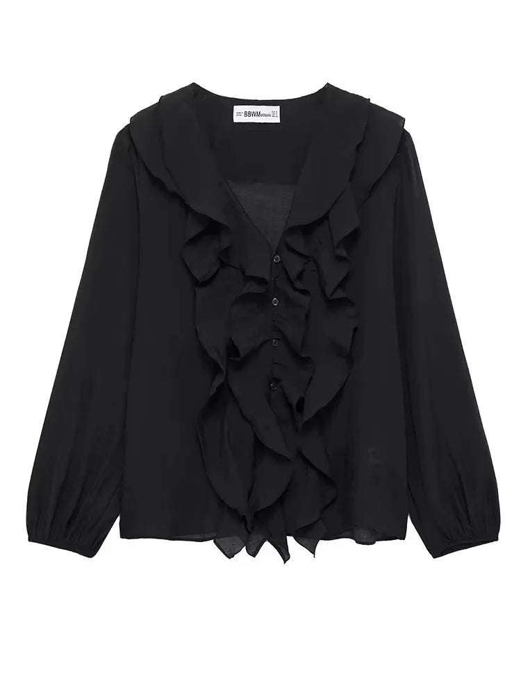 Soft Flow – Chemise Légère en Chiffon pour l’Été