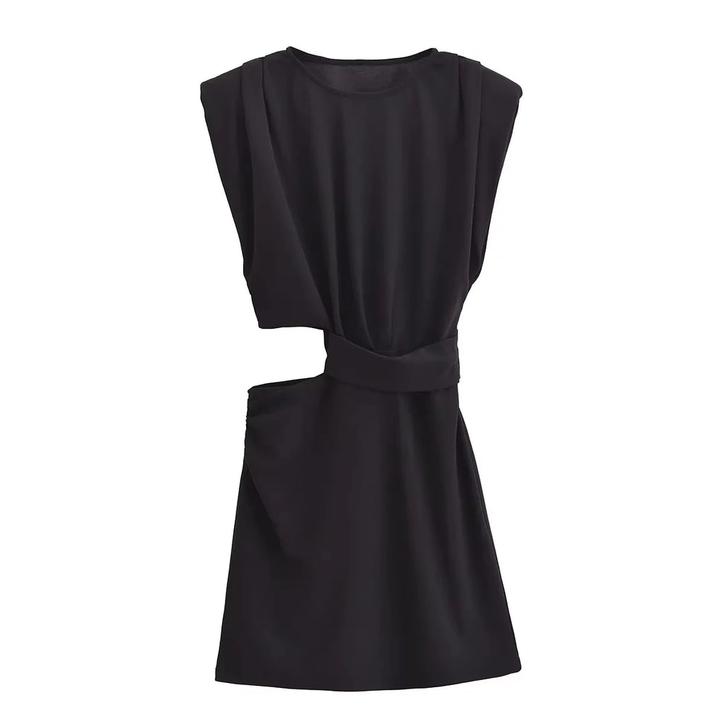 Robe Mini Asymétrique d'Été