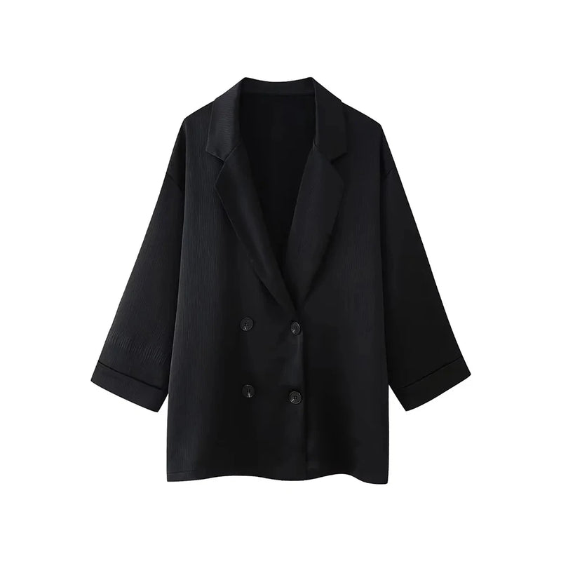 BLAZER EFFET PLISSÉ