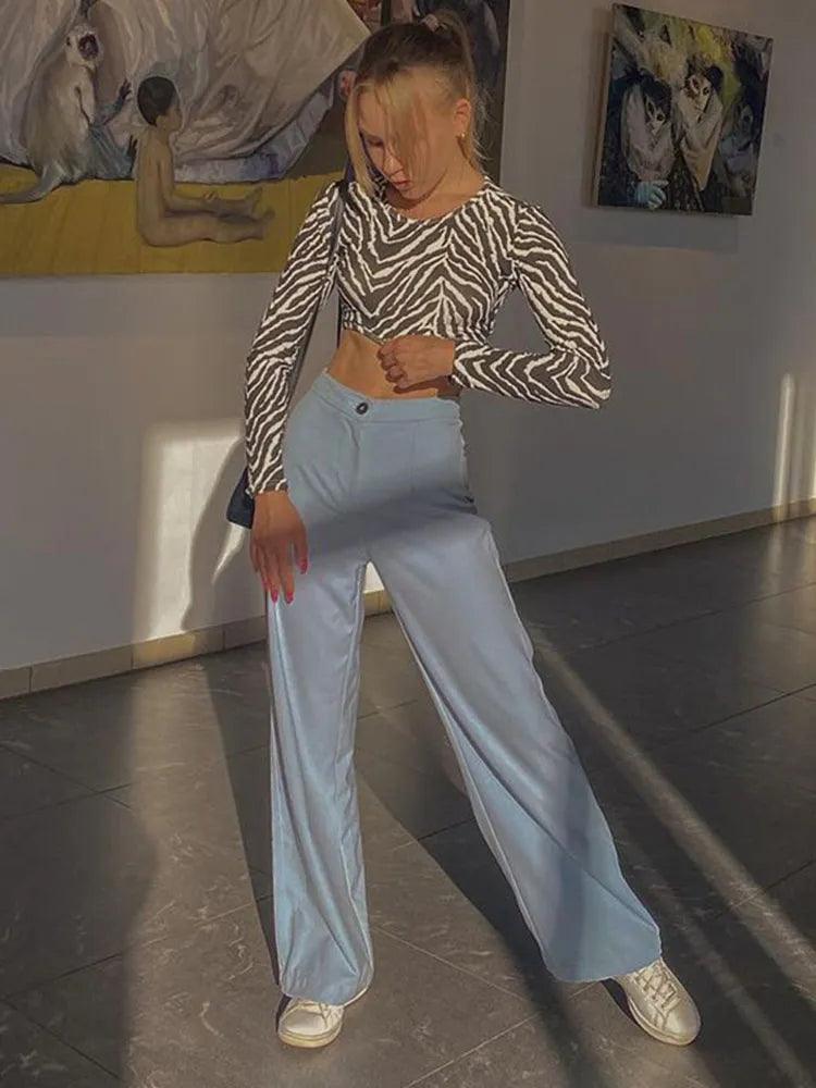 Haut d'été style LÉOPARD - Eleganceparis 