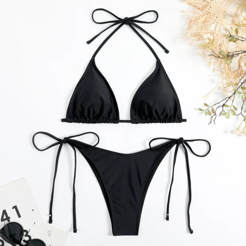 Éclat Sauvage – Bikini Bandage Deux Pièces