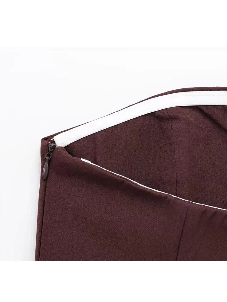 Chic Essential – Top Sans Manches à Poches