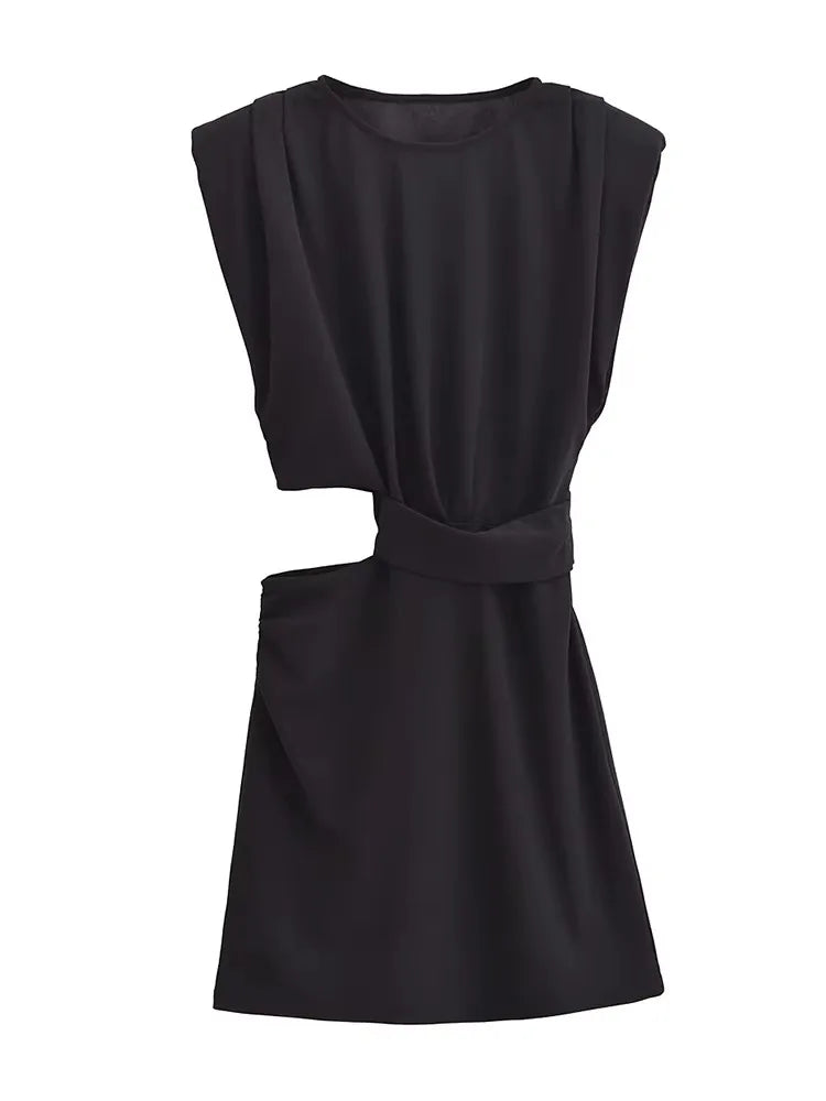 Robe Mini Asymétrique d'Été