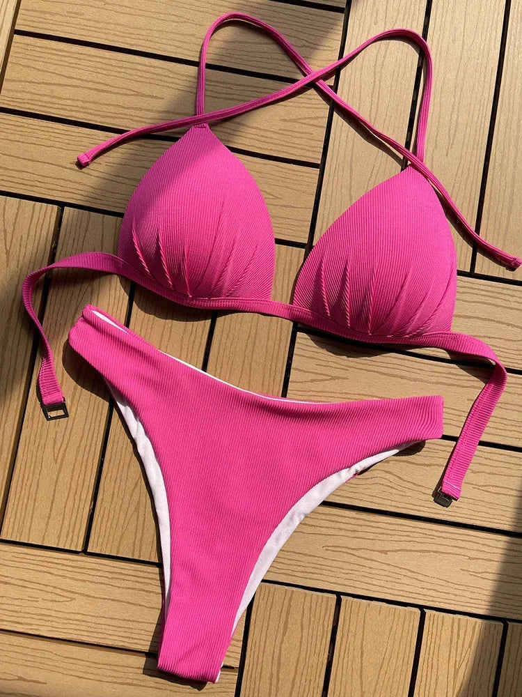 Solea Élégance – Bikini Triangle Deux Pièces