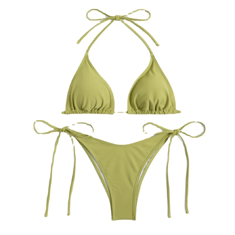 Éclat Sauvage – Bikini Bandage Deux Pièces