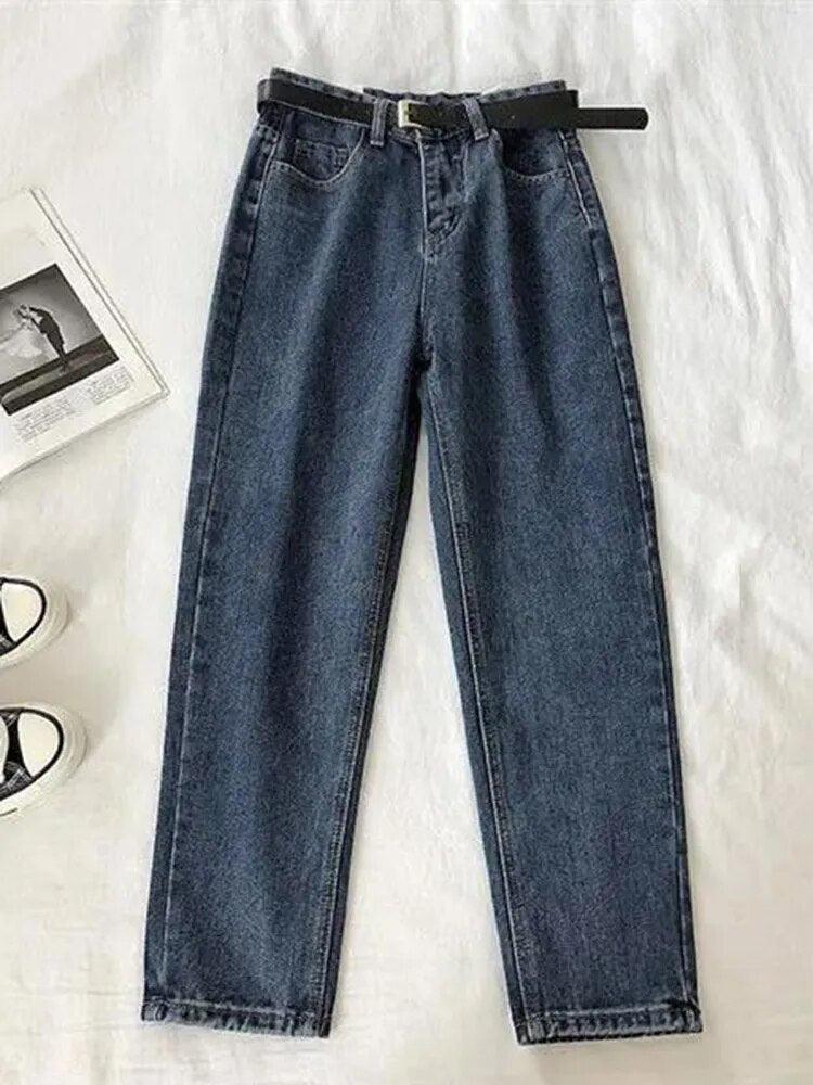 Jean carotte taille haute longueur cheville – vue 3