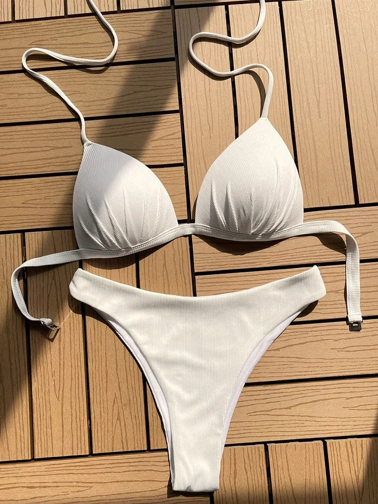 Solea Élégance – Bikini Triangle Deux Pièces