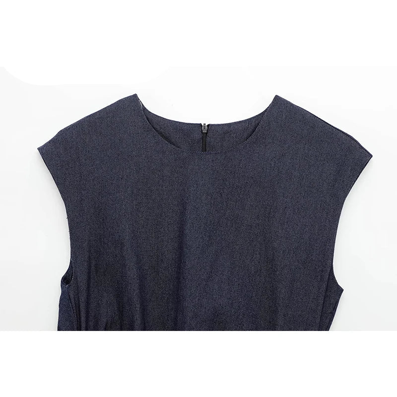 Robe Midi Plissée - Style Décontracté Femme