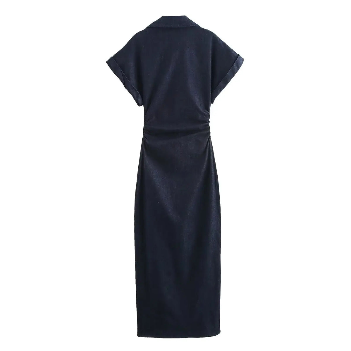 Robe Chemise Longue en Jean – Détente Chic