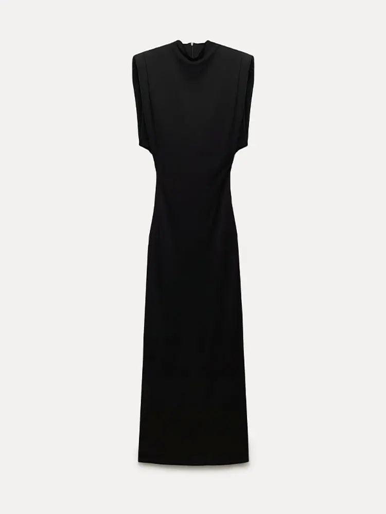 Robe chic noir pour femme - Eleganceparis 