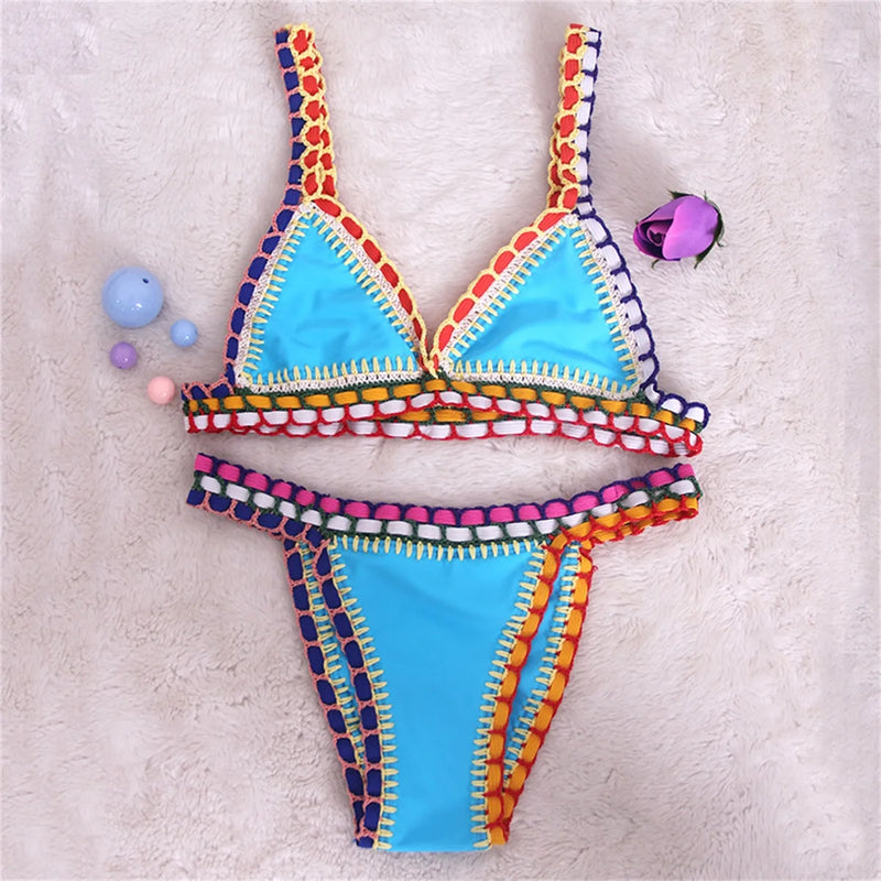 TropicFit – Bikini Triangle Imprimé Femme