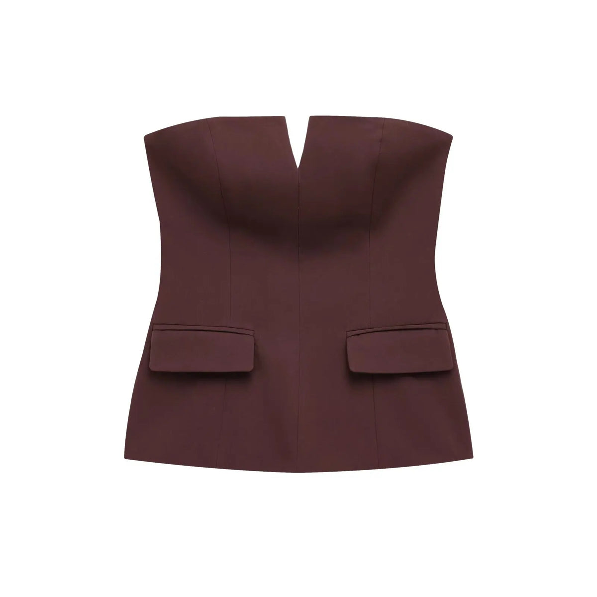Chic Essential – Top Sans Manches à Poches