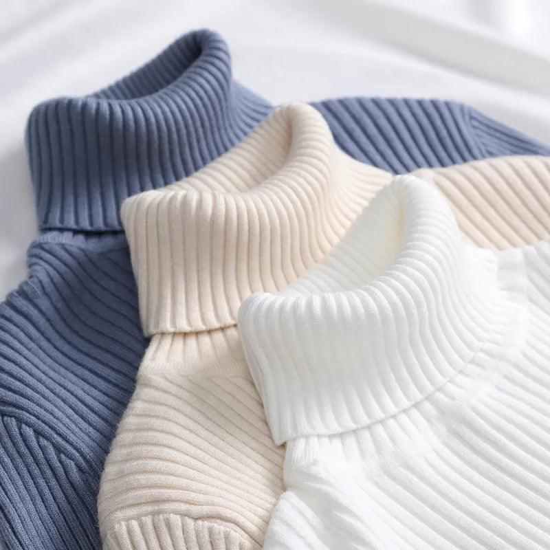 Pull col roulé Soft