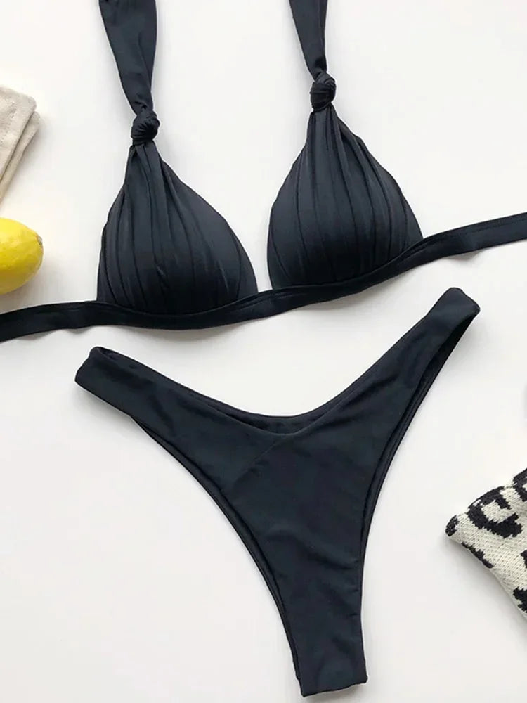 Solea Élégance – Bikini Triangle Deux Pièces