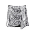 Jupe courte à paillettes
