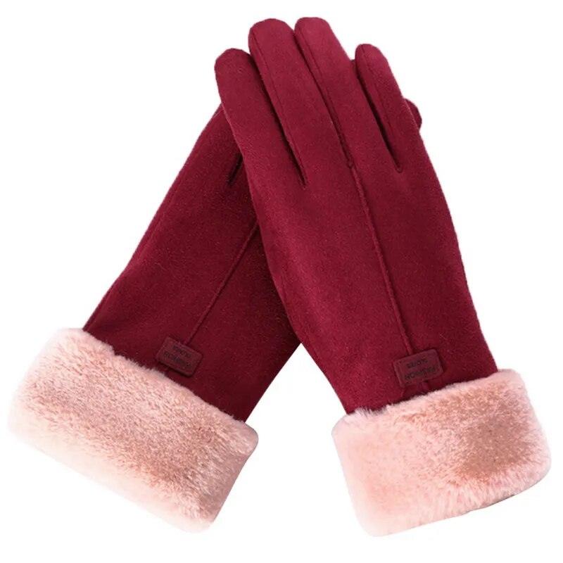 Gants d'hiver doux doublés – vue 6