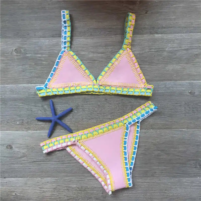 TropicFit – Bikini Triangle Imprimé Femme