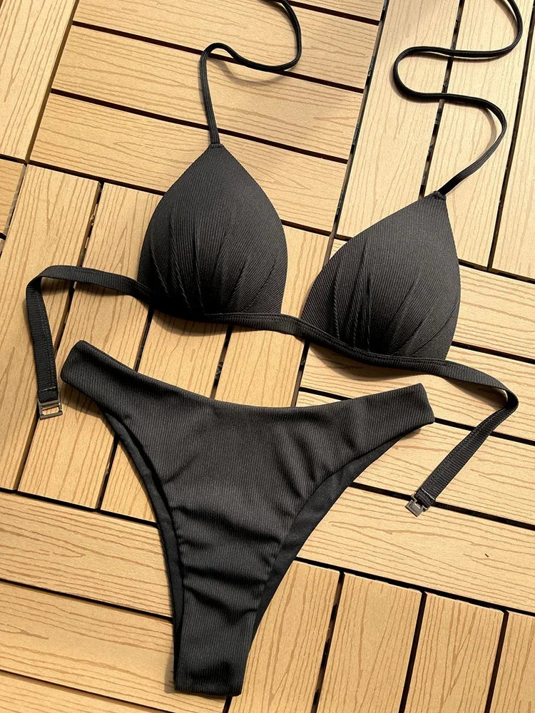 Solea Élégance – Bikini Triangle Deux Pièces