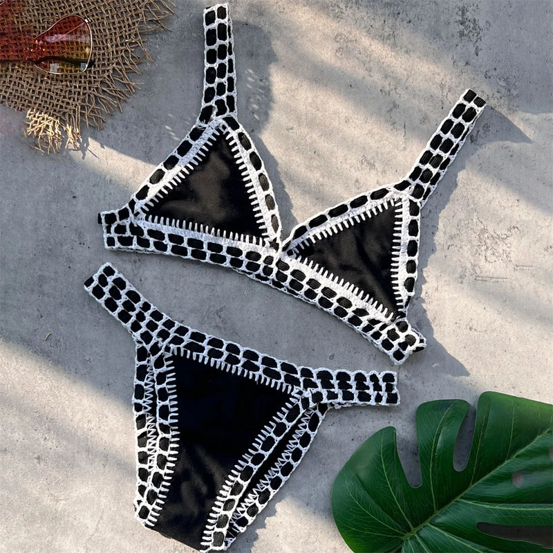 TropicFit – Bikini Triangle Imprimé Femme