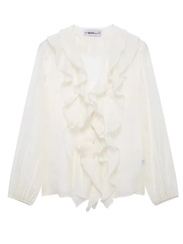 Soft Flow – Chemise Légère en Chiffon pour l’Été