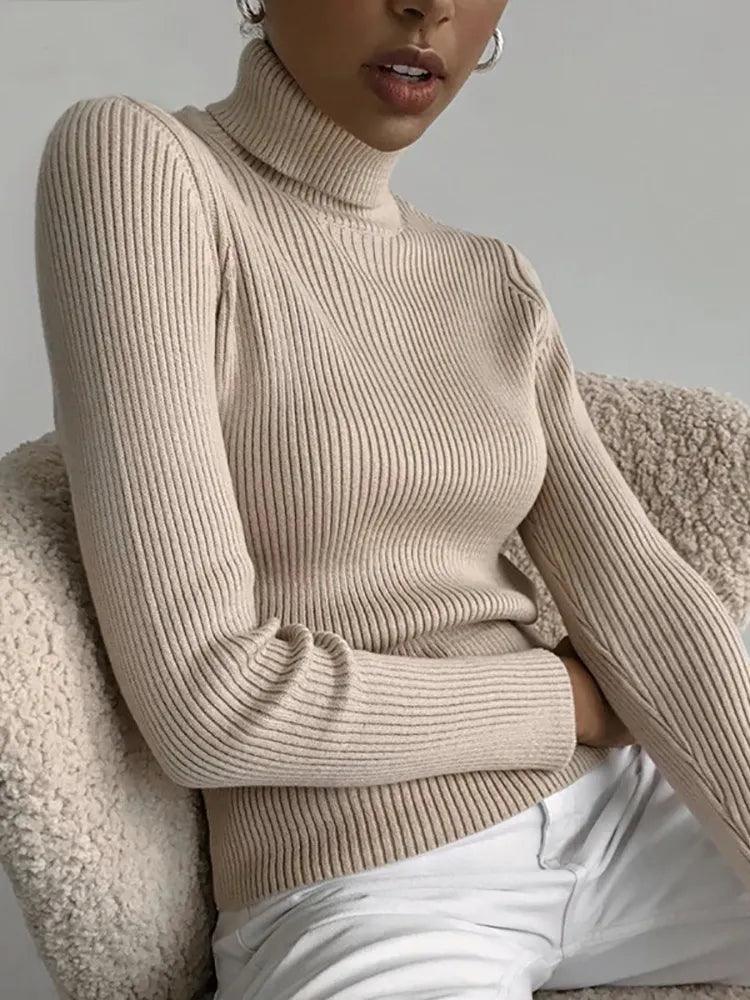 Pull col roulé Soft