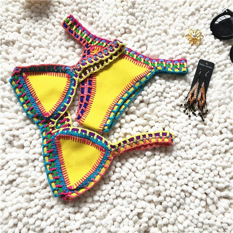 TropicFit – Bikini Triangle Imprimé Femme