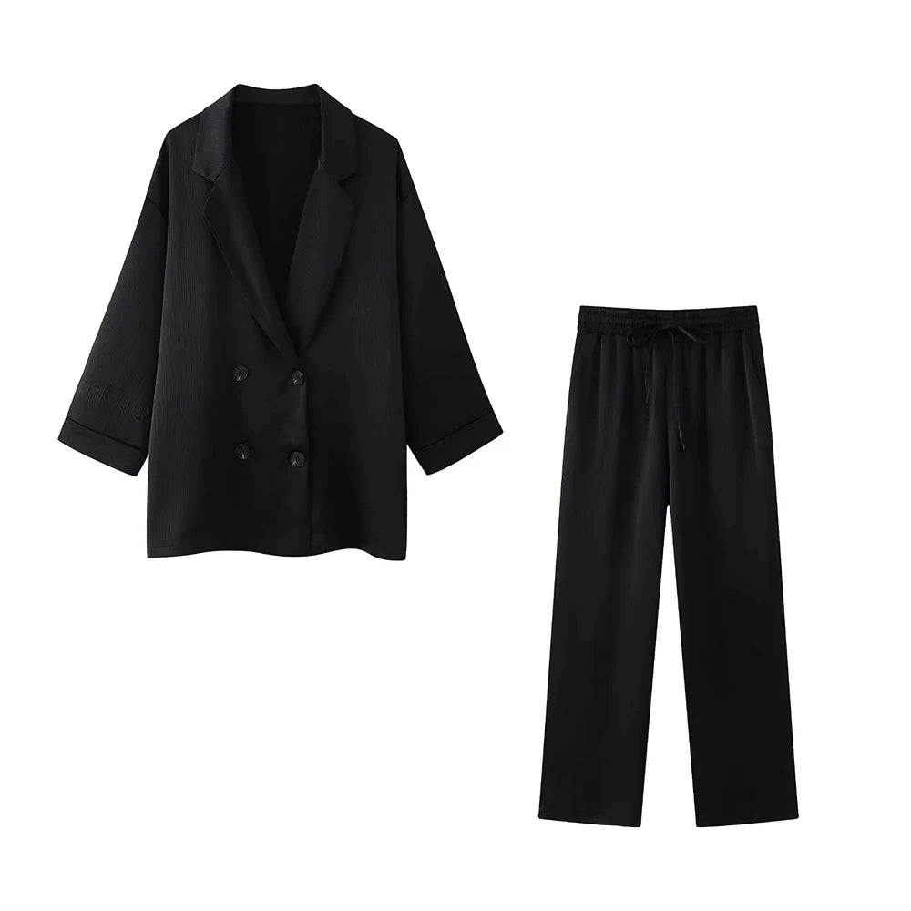 BLAZER EFFET PLISSÉ