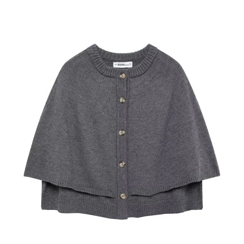 Veste courte en maille – Élégance casual et confort moderne