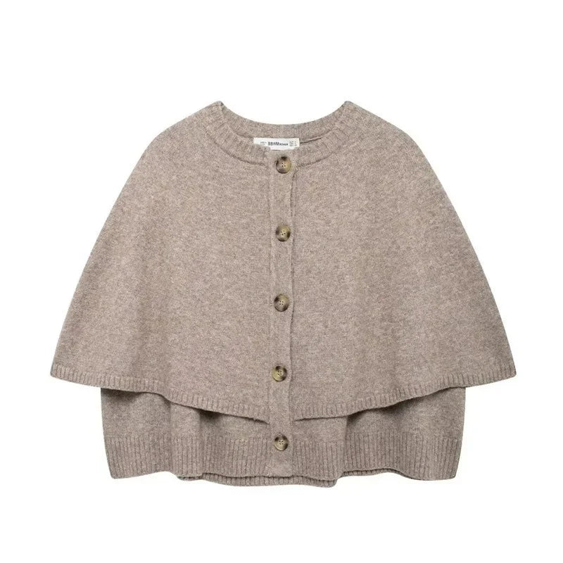 Veste courte en maille – Élégance casual et confort moderne