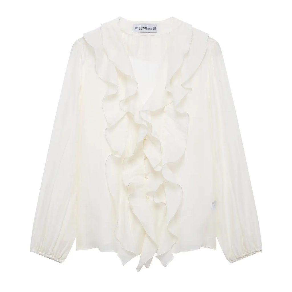 Soft Flow – Chemise Légère en Chiffon pour l’Été