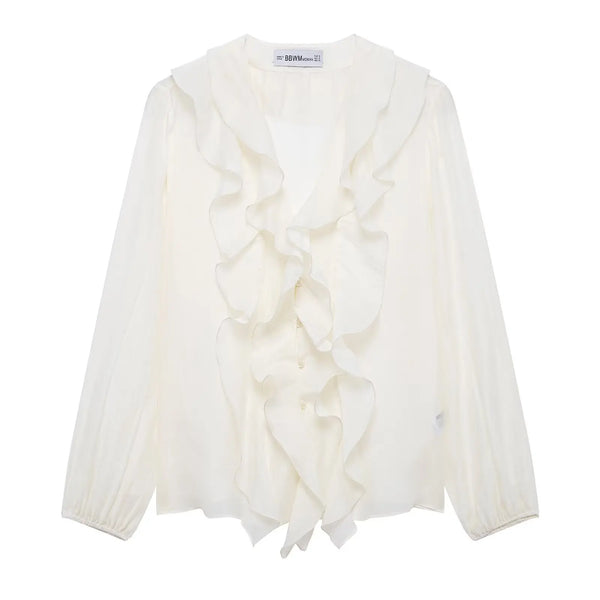 Soft Flow – Chemise Légère en Chiffon pour l’Été