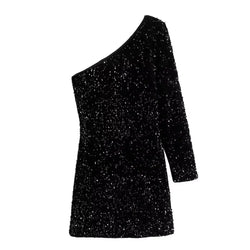 Robe courte scintillante « Night Glow »