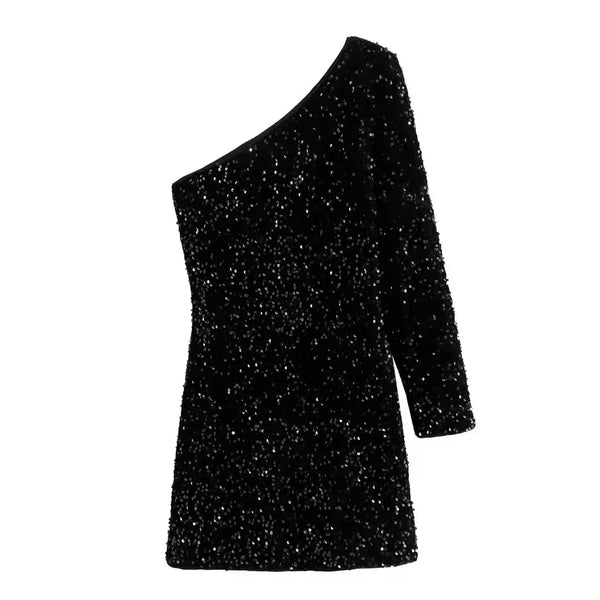 Robe courte scintillante « Night Glow »