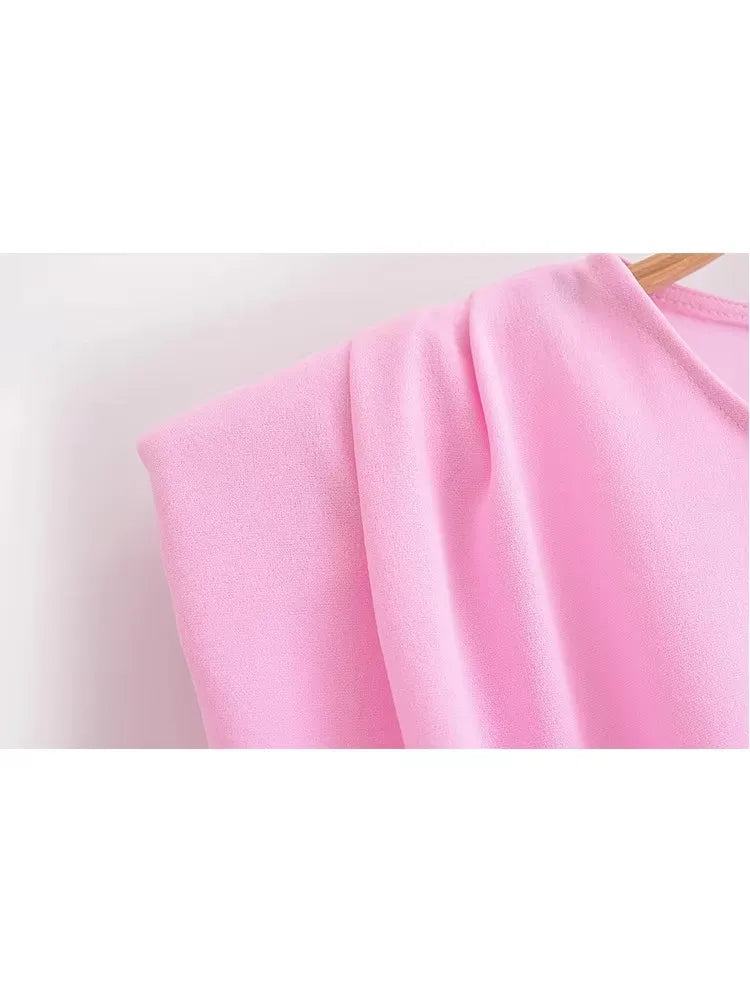 Robe Mini Asymétrique d'Été