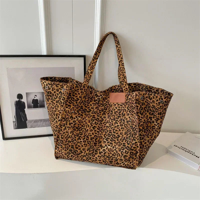 Le Leopard Casual - Sac Tote Imprimé Animalier