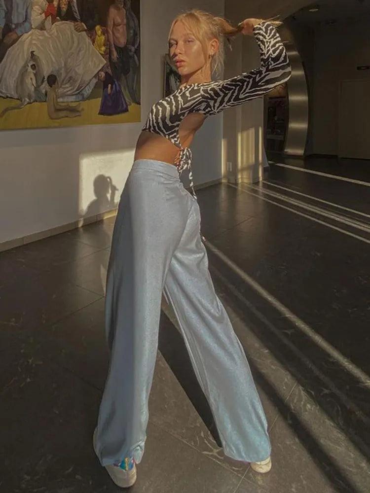 Haut d'été style LÉOPARD - Eleganceparis 