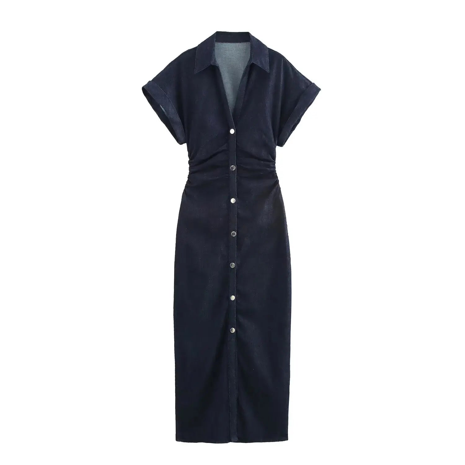 Robe Chemise Longue en Jean – Détente Chic