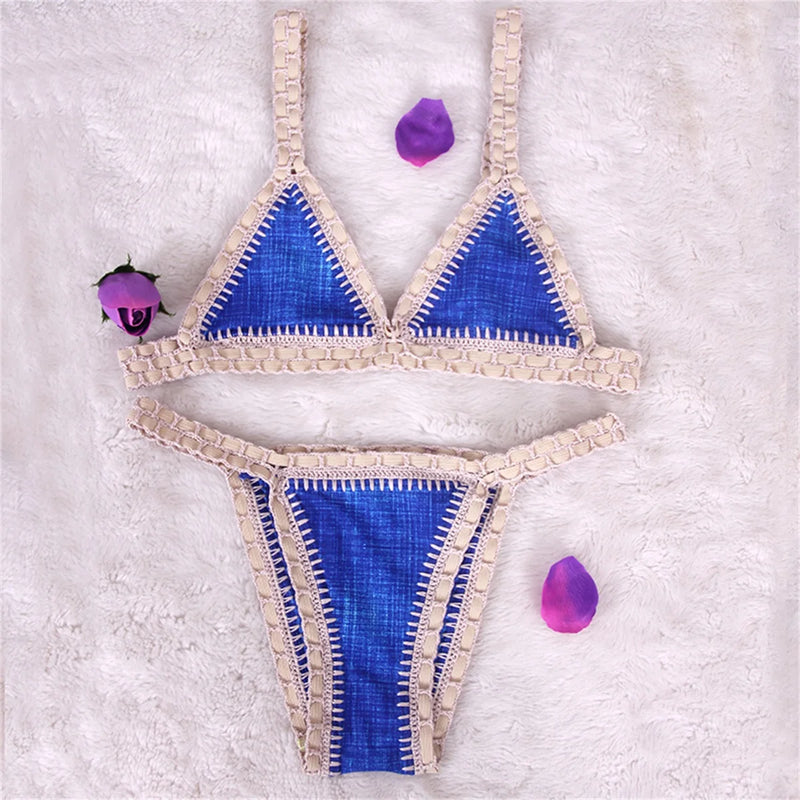 TropicFit – Bikini Triangle Imprimé Femme