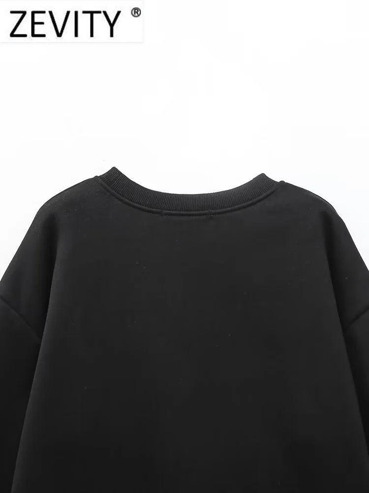 ZEVITY –sweat-shirt à manches