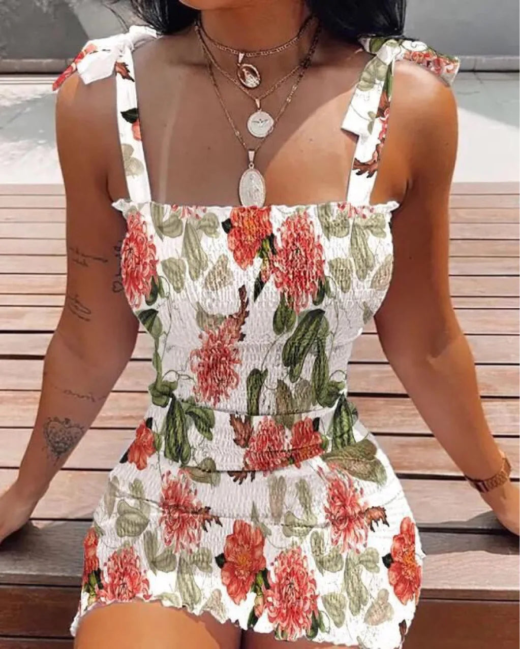 Robe d'été "Tropical Vibes"
