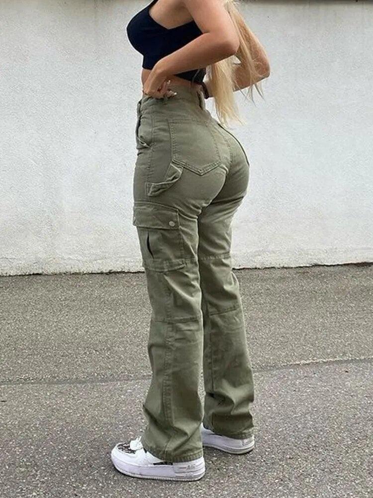 Vintage Cargo (noir/kaki) - Eleganceparis 
