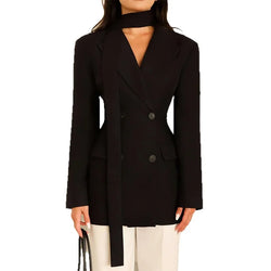 Blazer femme double boutonnage – Élégance High Street automne/hiv