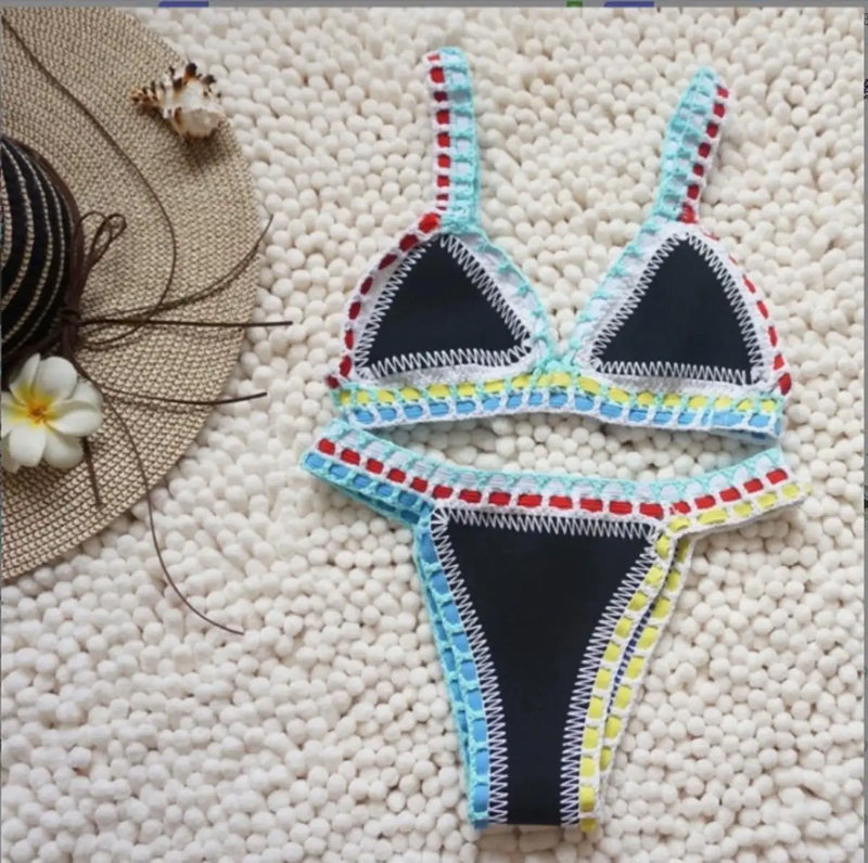TropicFit – Bikini Triangle Imprimé Femme
