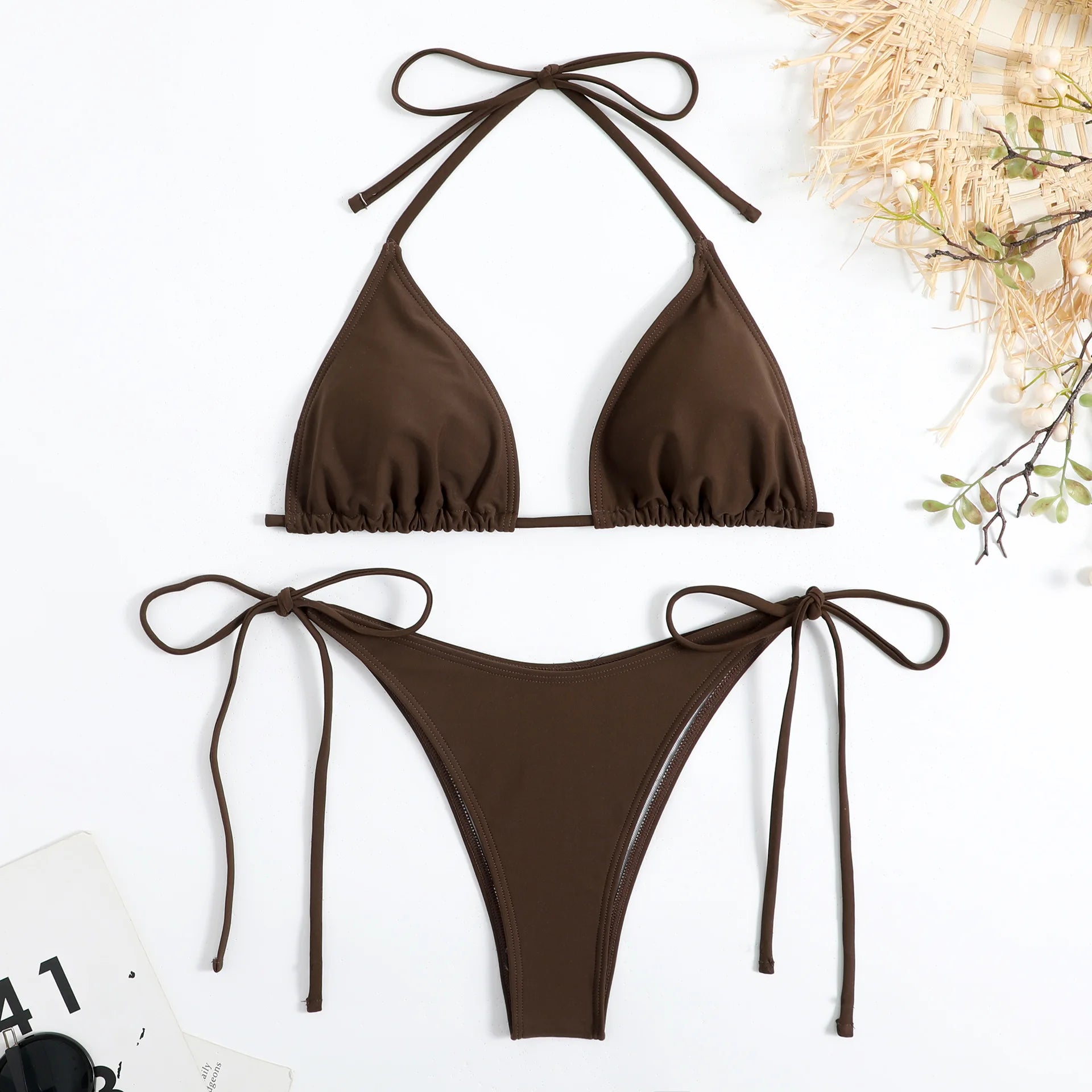 Éclat Sauvage – Bikini Bandage Deux Pièces