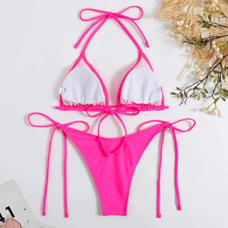 Éclat Sauvage – Bikini Bandage Deux Pièces